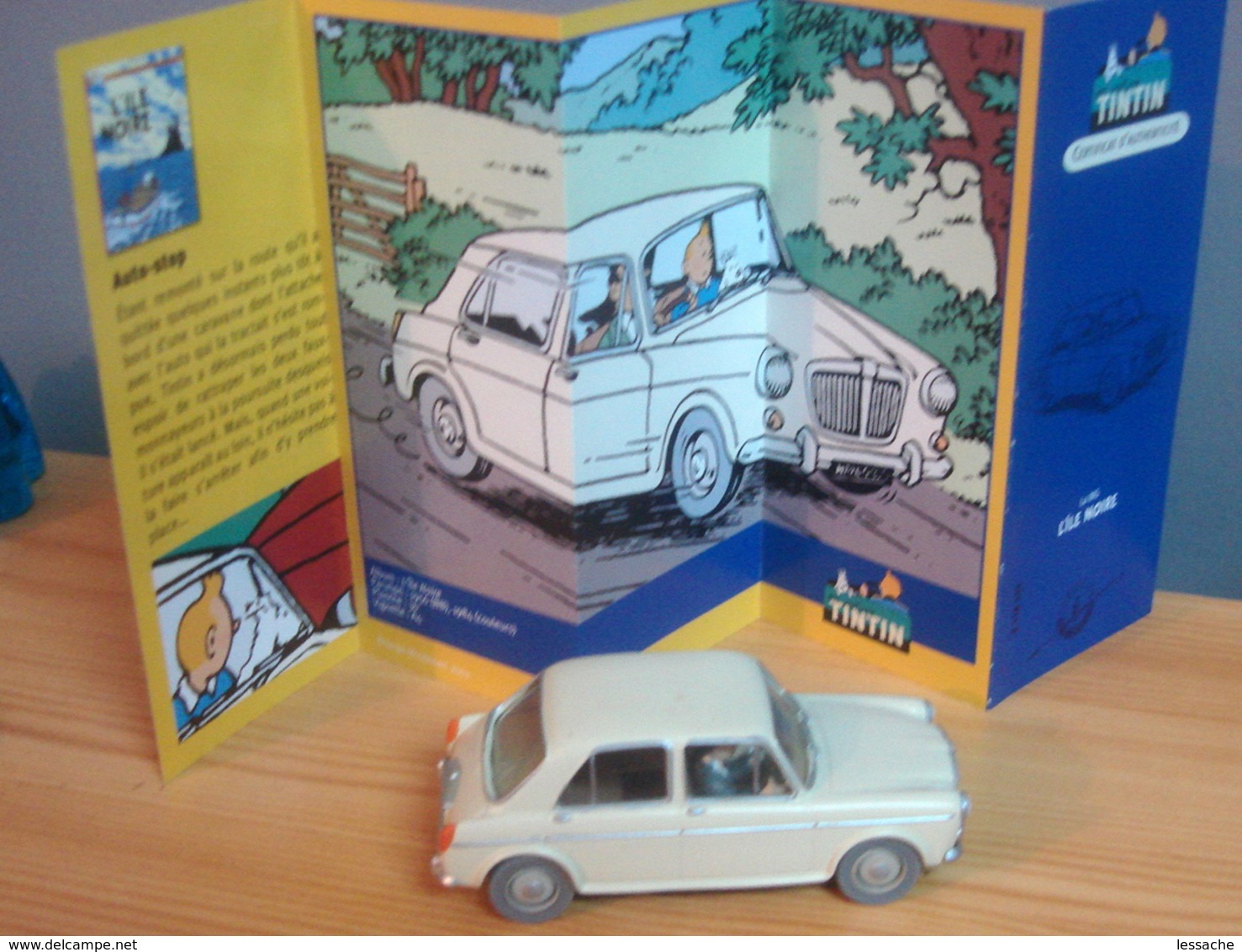 Voiture LA MG 1100 De 1960 1/43 De Tintin Et L'Ile Noire, TINTIN - Kuifje