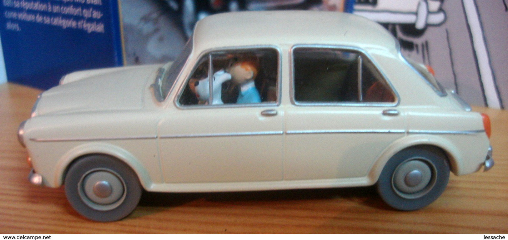 Voiture LA MG 1100 De 1960 1/43 De Tintin Et L'Ile Noire, TINTIN - Tintin