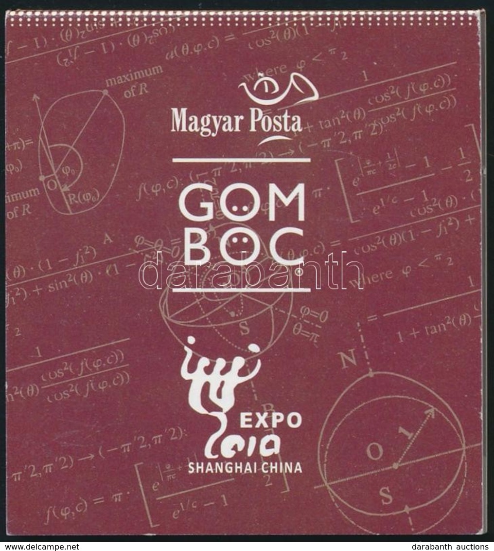 ** 2010 Világkiállítás Sanghaj - Gömböc Teljes ív + Bélyegfüzet (12.000) - Other & Unclassified