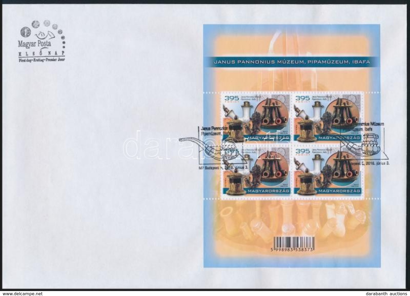 2016 Magyar Múzeumok Kincsei 2 Klf Kisív 2 FDC-n (Névérték 3.000) - Other & Unclassified