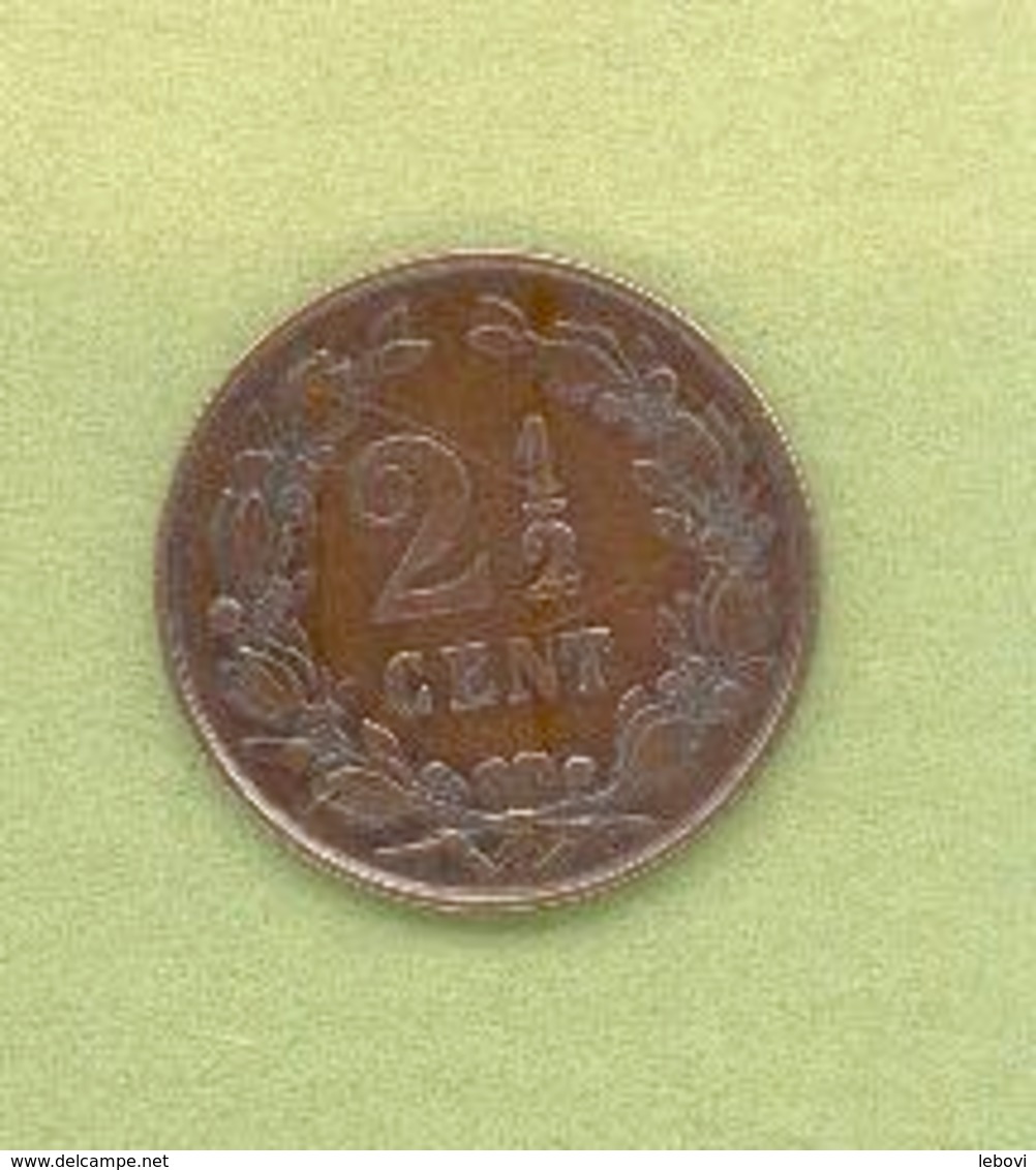 PAYS – BAS 2 1/2 CENT 1877 Bronze - 1948-1980 : Juliana