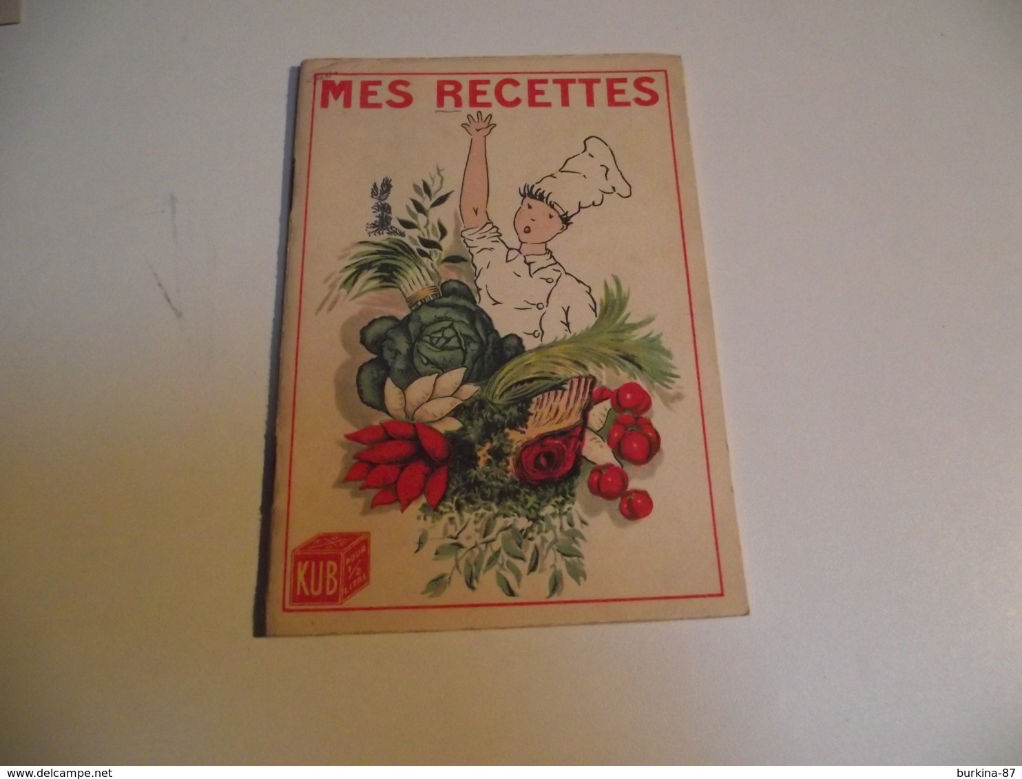 KUB ,Bouillon ,  LIVRET Publicitaire De RECETTES ,  1925, 32 Pages - Publicités