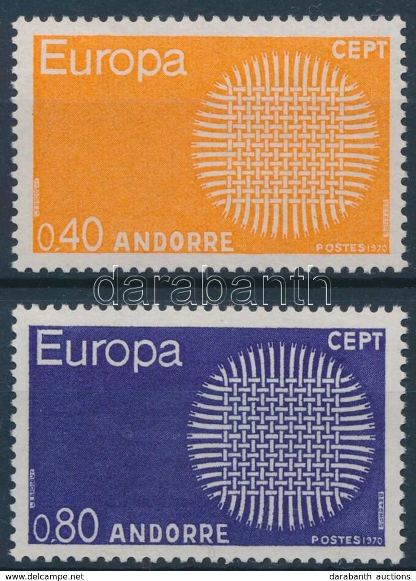 ** 1970 Europa CEPT Sor,
Europa CEPT Set
Mi 222-223 - Other & Unclassified