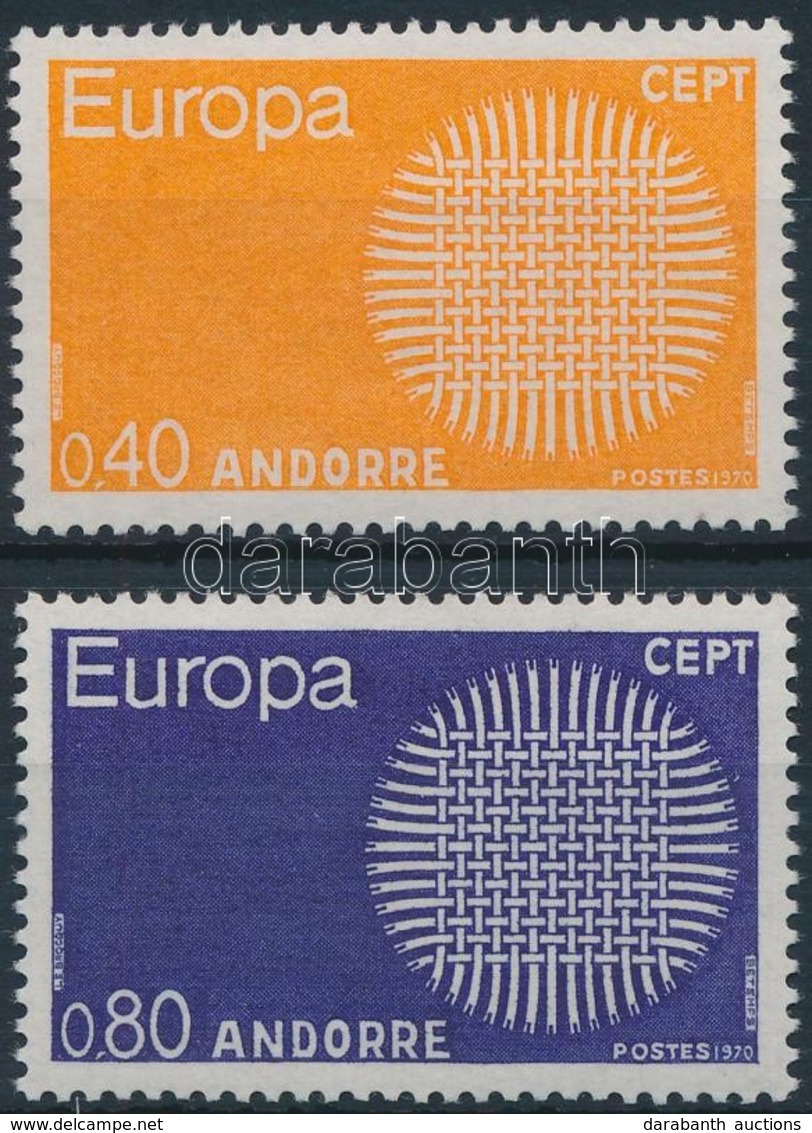 ** 1970 Europa CEPT Sor,
Europa CEPT Set
Mi 222-223 - Sonstige & Ohne Zuordnung