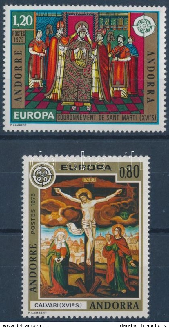 ** 1975 Europa CEPT: Festmények,
Europe CEPT: Paintings
Mi 264-265 - Other & Unclassified