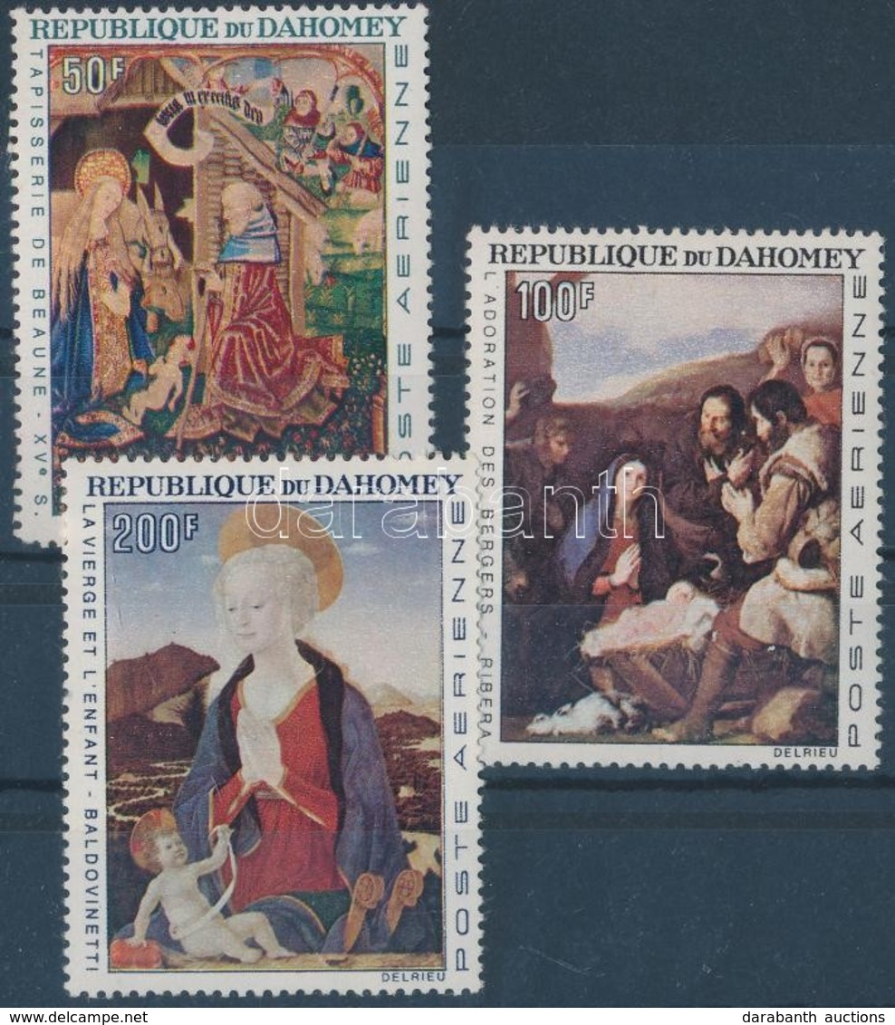 ** 1966 Karácsony: Festmények Sor Mi 293-295 - Other & Unclassified