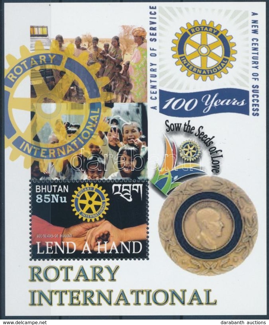 ** 2005 100 éves A Rotary International Blokk Mi 476 - Other & Unclassified