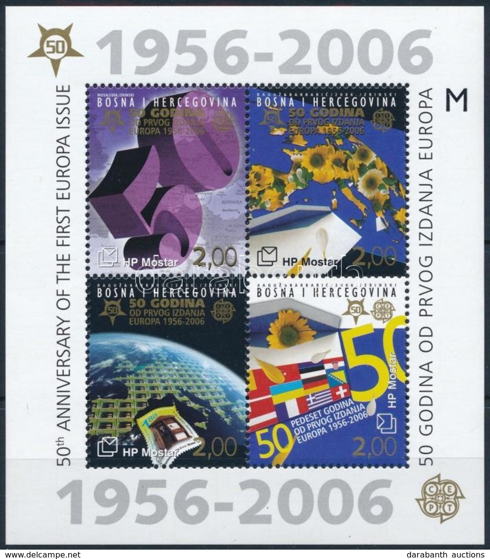 ** 2006 50 éves Az Europa CEPT Blokk,
Europa CEPT Block
Mi 7 - Sonstige & Ohne Zuordnung