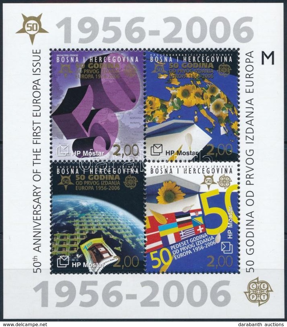 ** 2006 50 éves Az Europa CEPT Blokk,
Europa CEPT Block
Mi 7 - Sonstige & Ohne Zuordnung