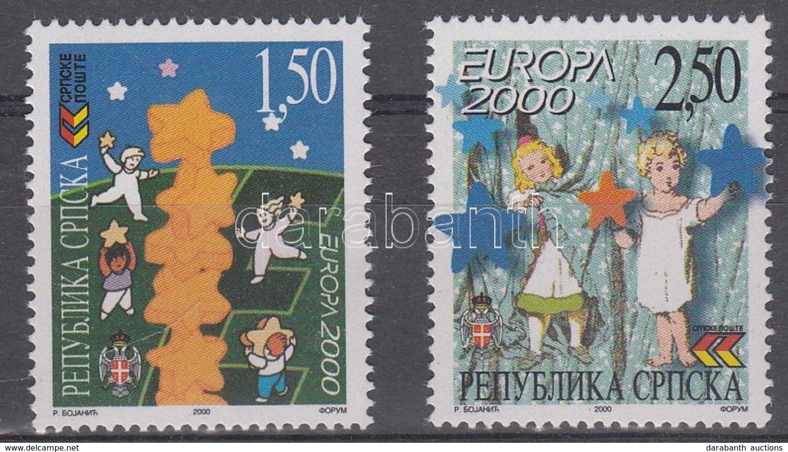 ** 2000 Europa CEPT: Európa Sor Mi 167-168 - Sonstige & Ohne Zuordnung