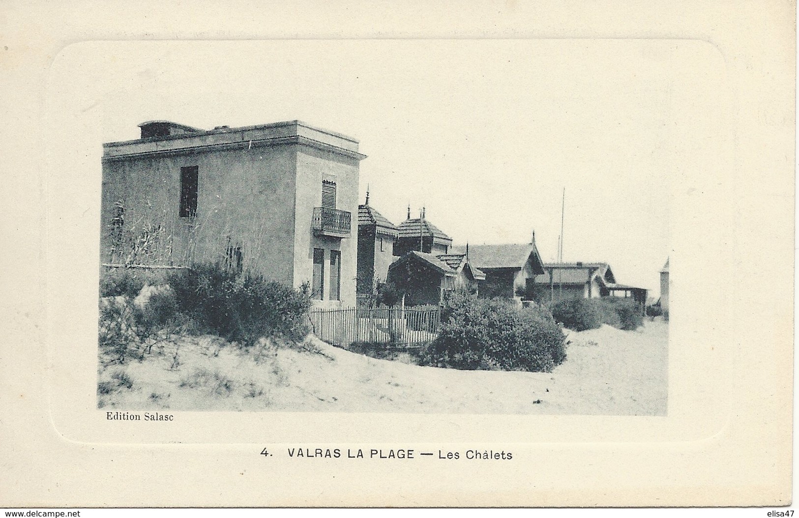 34  VALRAS    LA  PLAGE    LES  CHALETS - Autres & Non Classés