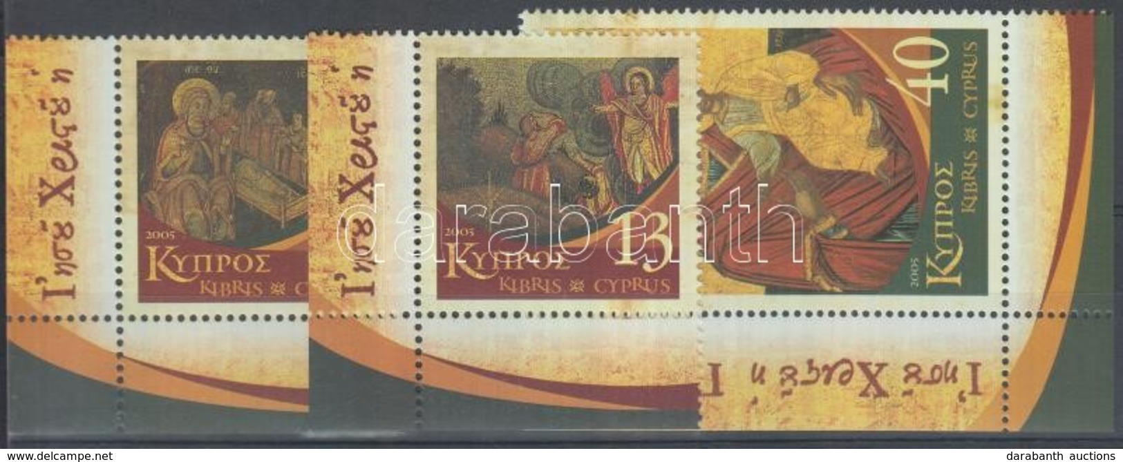 ** 2005 Karácsony ívsarki Sor Mi 1062-1064 - Sonstige & Ohne Zuordnung