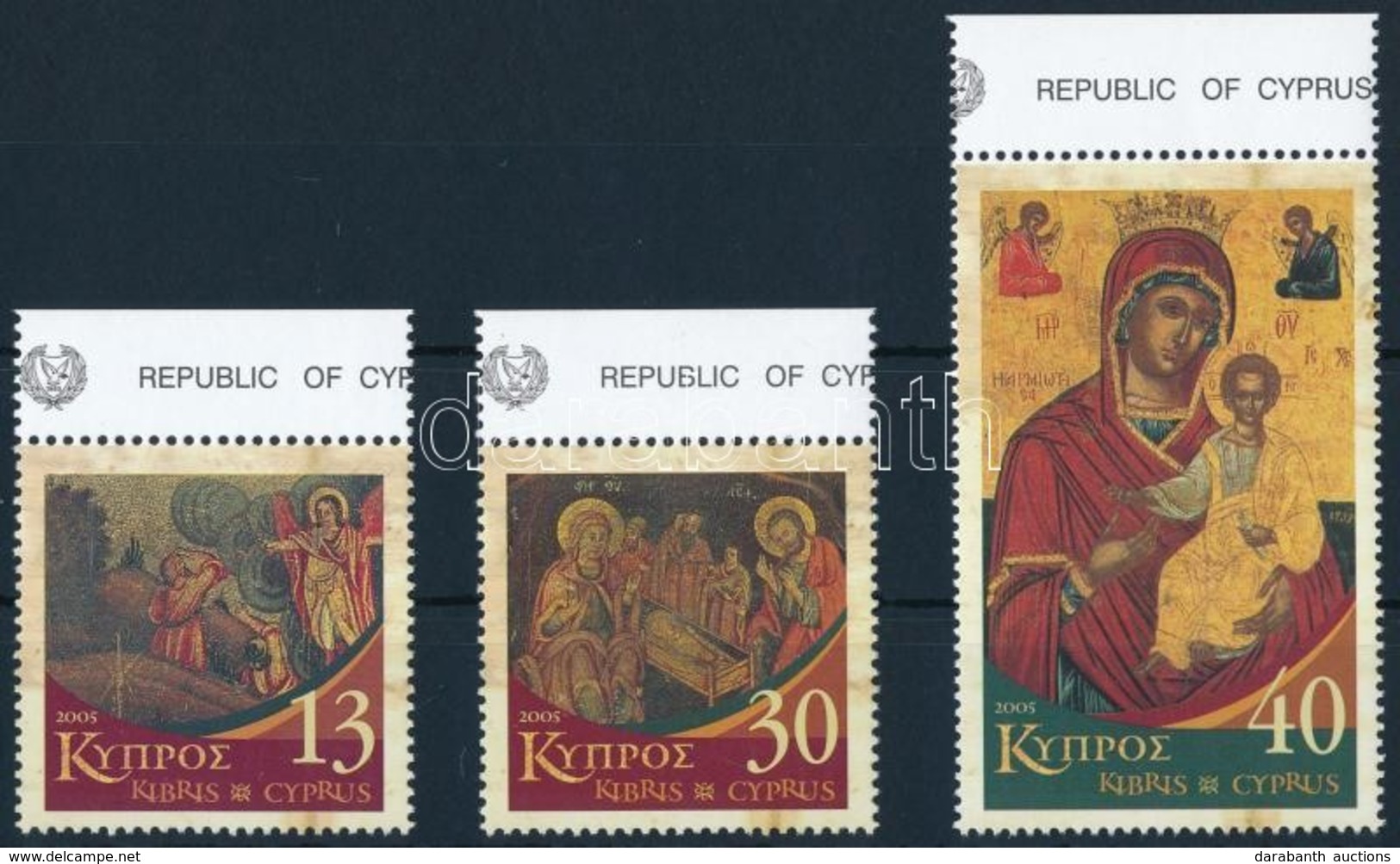 ** 2005 Karácsony ívszéli Sor Mi 1062-1064 - Sonstige & Ohne Zuordnung