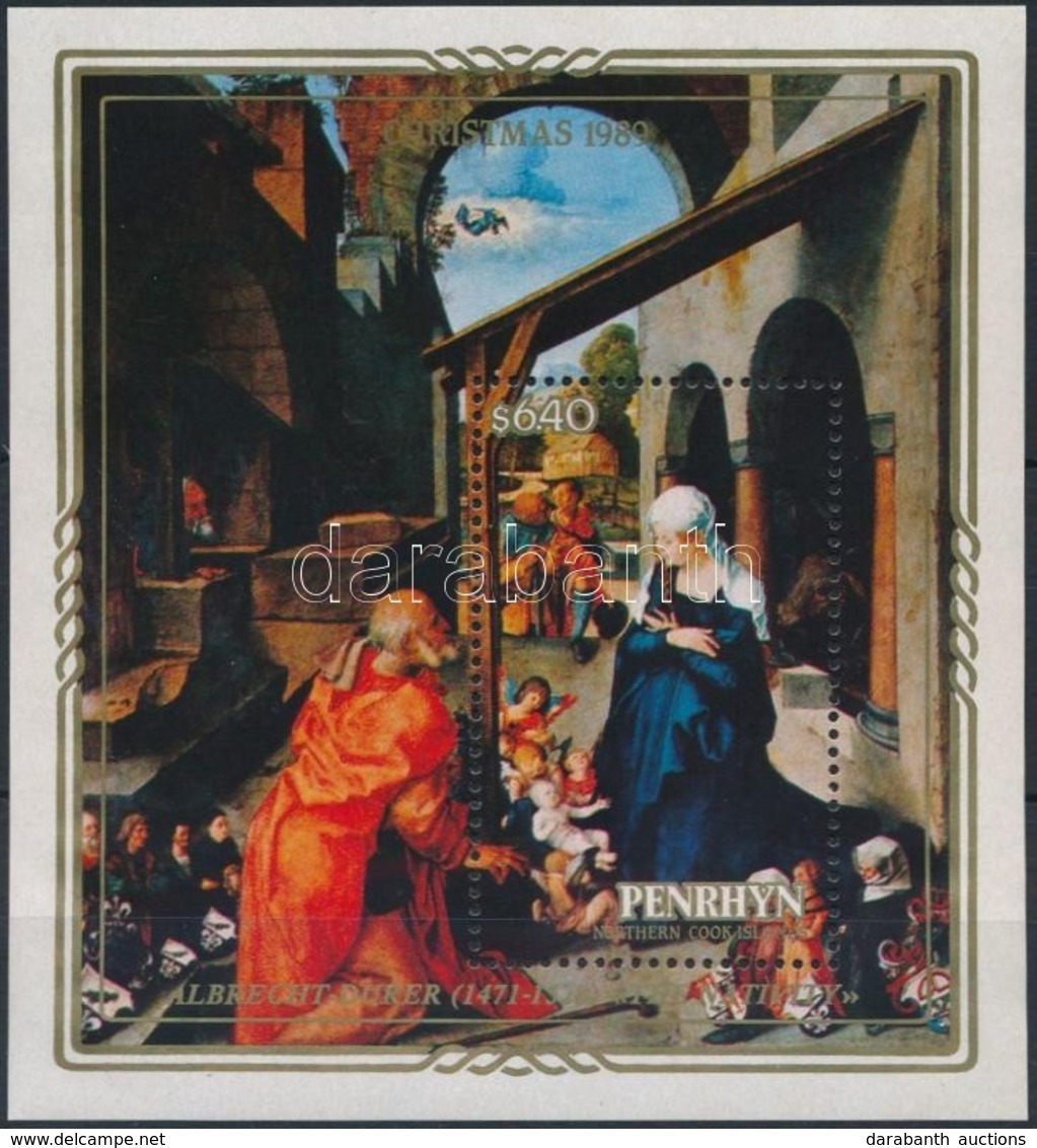 ** 1989 Karácsony: Rubens Festmény Blokk Mi 193 - Sonstige & Ohne Zuordnung