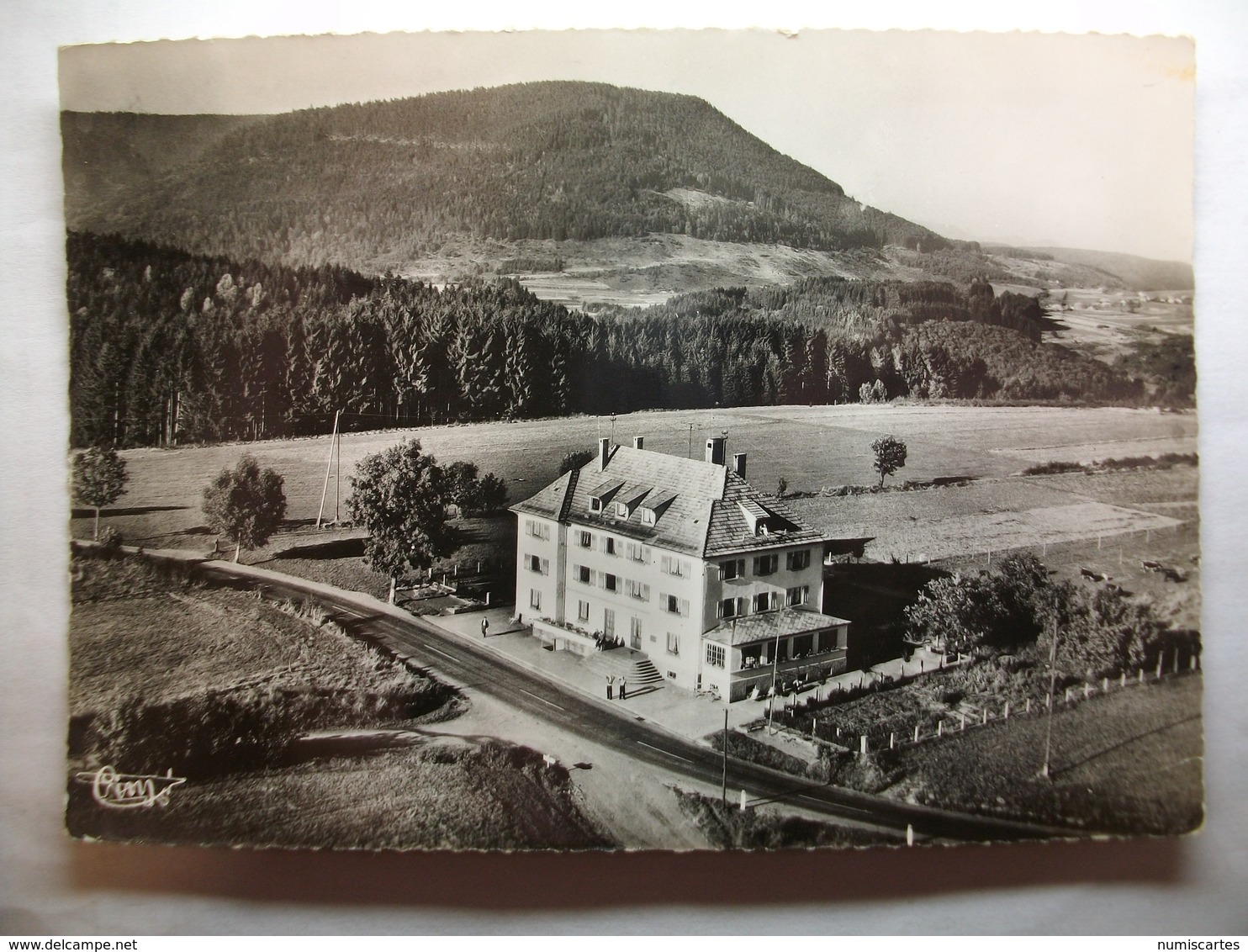 Carte Postale Saulxures (67) Vue Aérienne - Maison De Repos (Format 10.5 X 15 Oblitérée 1963 Timbre 25 Centimes ) - Sonstige & Ohne Zuordnung