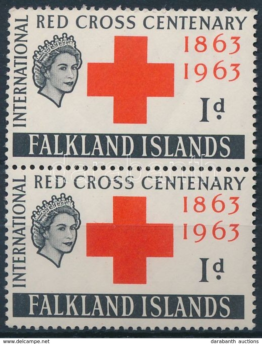 ** 1963 Nemzetközi Vöröskereszt Centenárium Pár Mi 142 - Other & Unclassified