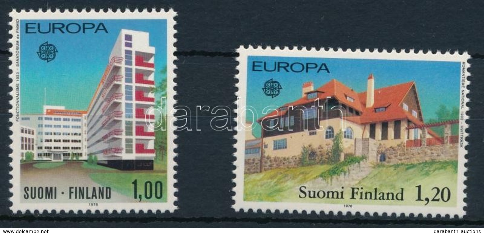 ** 1978 Europa CEPT Sor,
Europa CEPT
Mi 825-826 - Other & Unclassified