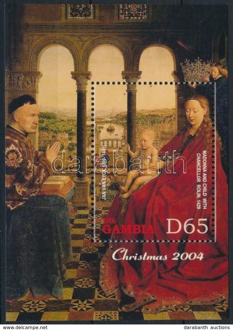** 2004 Karácsonyi Festmény Blokk Mi 680 - Sonstige & Ohne Zuordnung