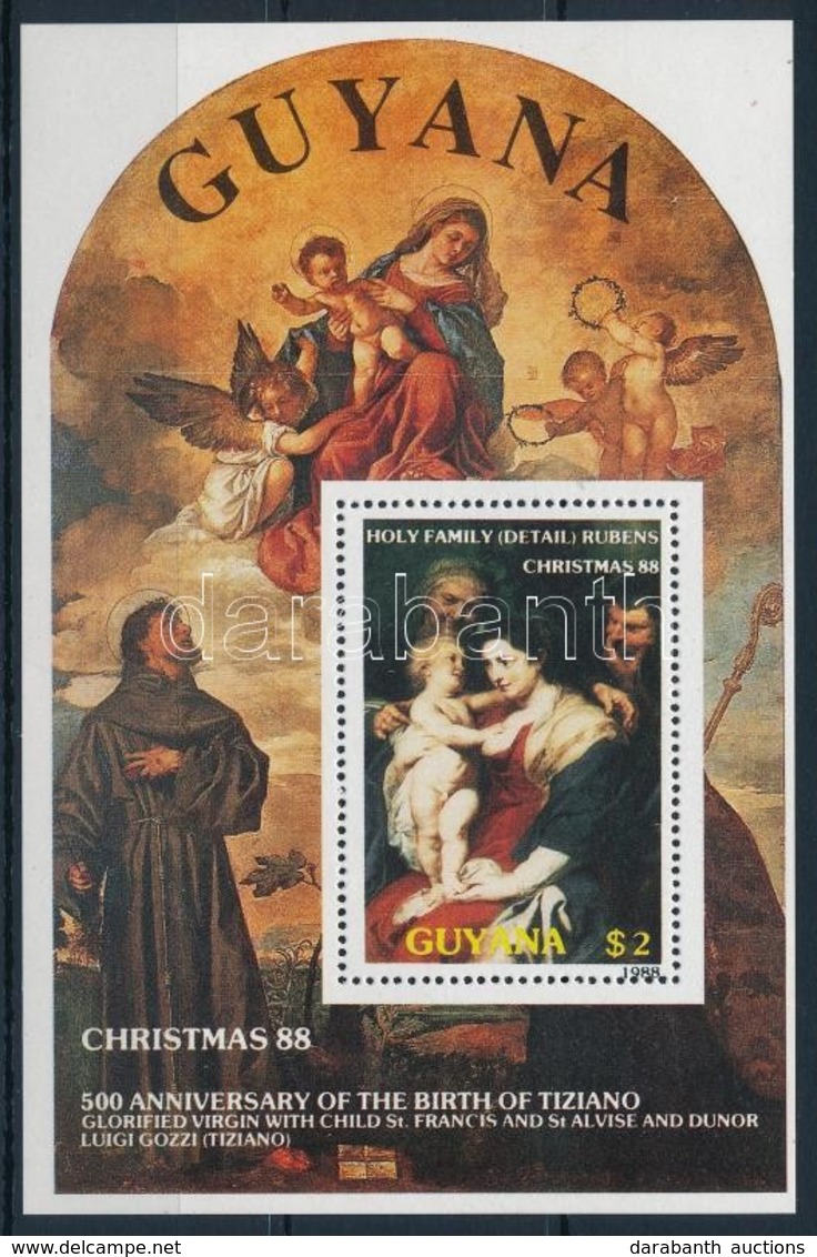 ** 1988 Festmény Blokk Mi 27 - Other & Unclassified