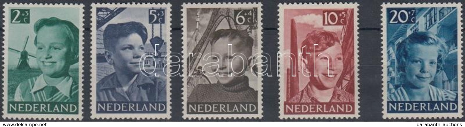 ** 1951 Gyermekekért Sor Mi 575-579 - Other & Unclassified