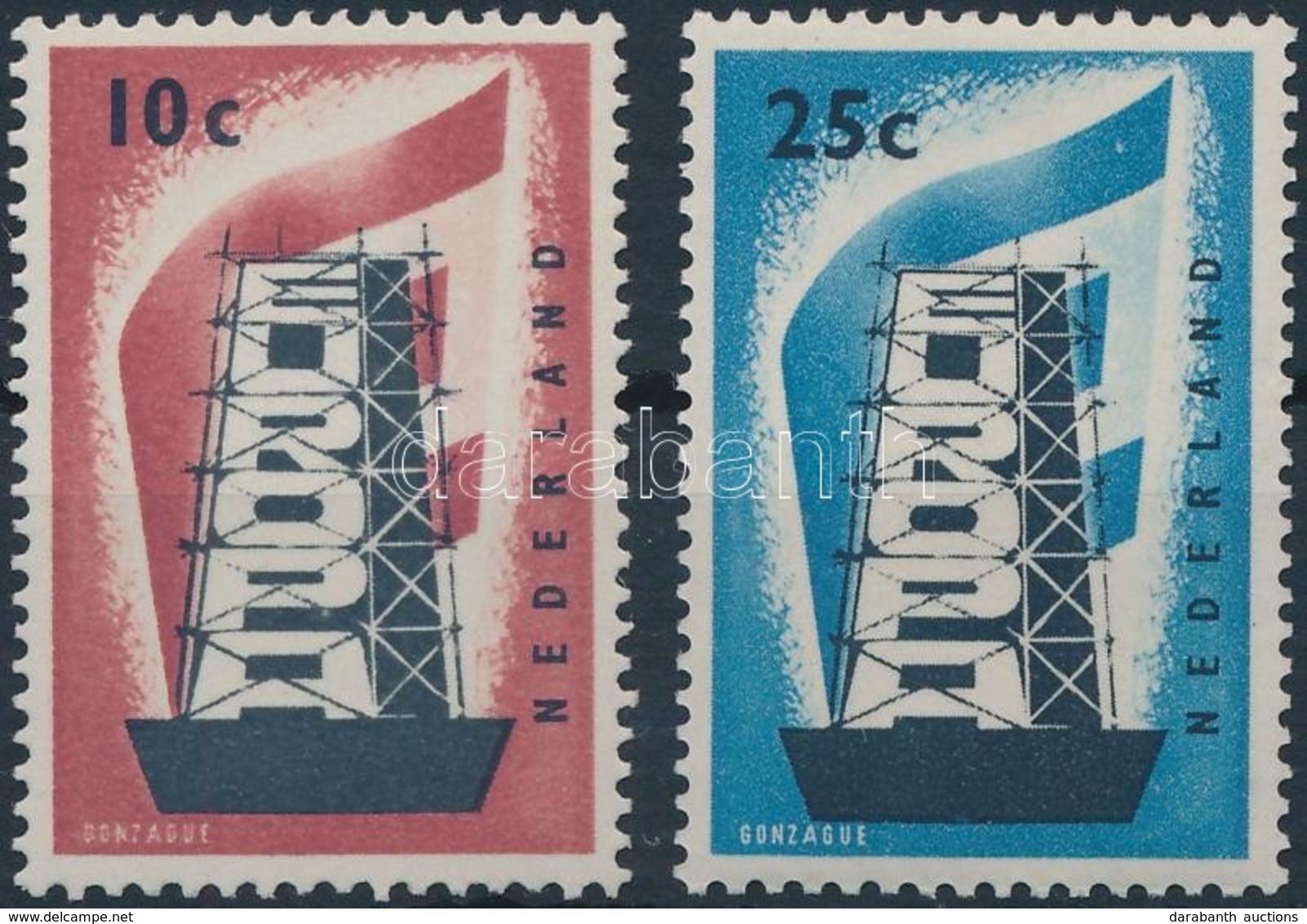 ** 1956 Európa Sor,
Europa Set
Mi 683-684 - Other & Unclassified