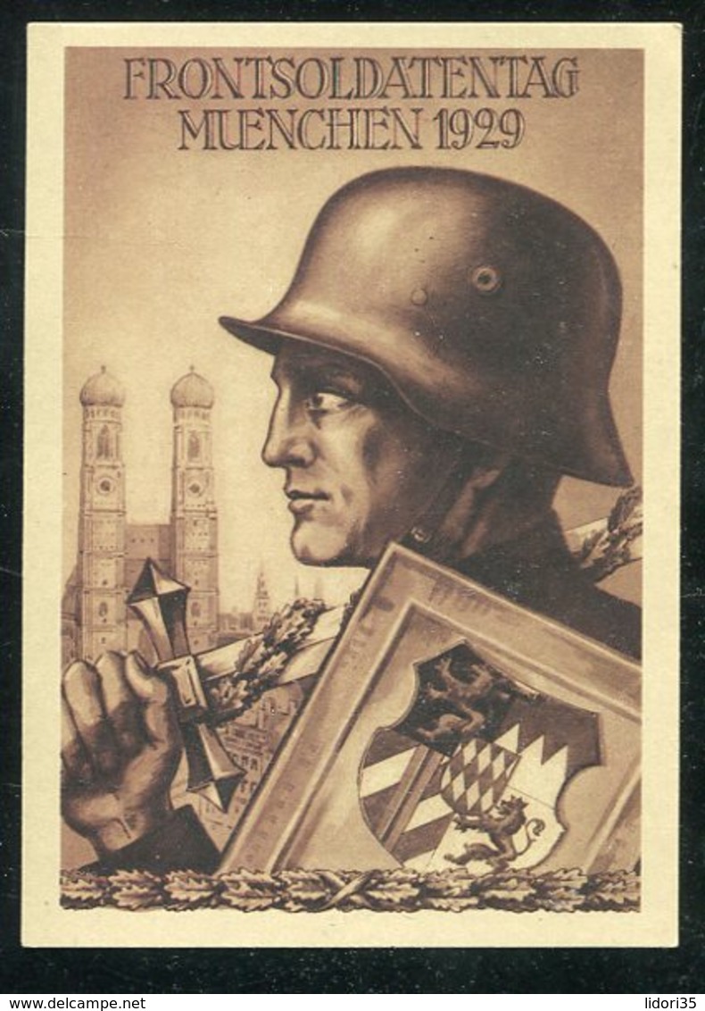 Deutsches Reich / 1929 / Propaganda-Karte "Frontsoldatentag Muenchen" ** (1/507) - Sonstige & Ohne Zuordnung