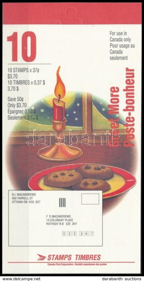 ** 1992 Karácsony Bélyegfüzet MH 0-156 - Sonstige & Ohne Zuordnung