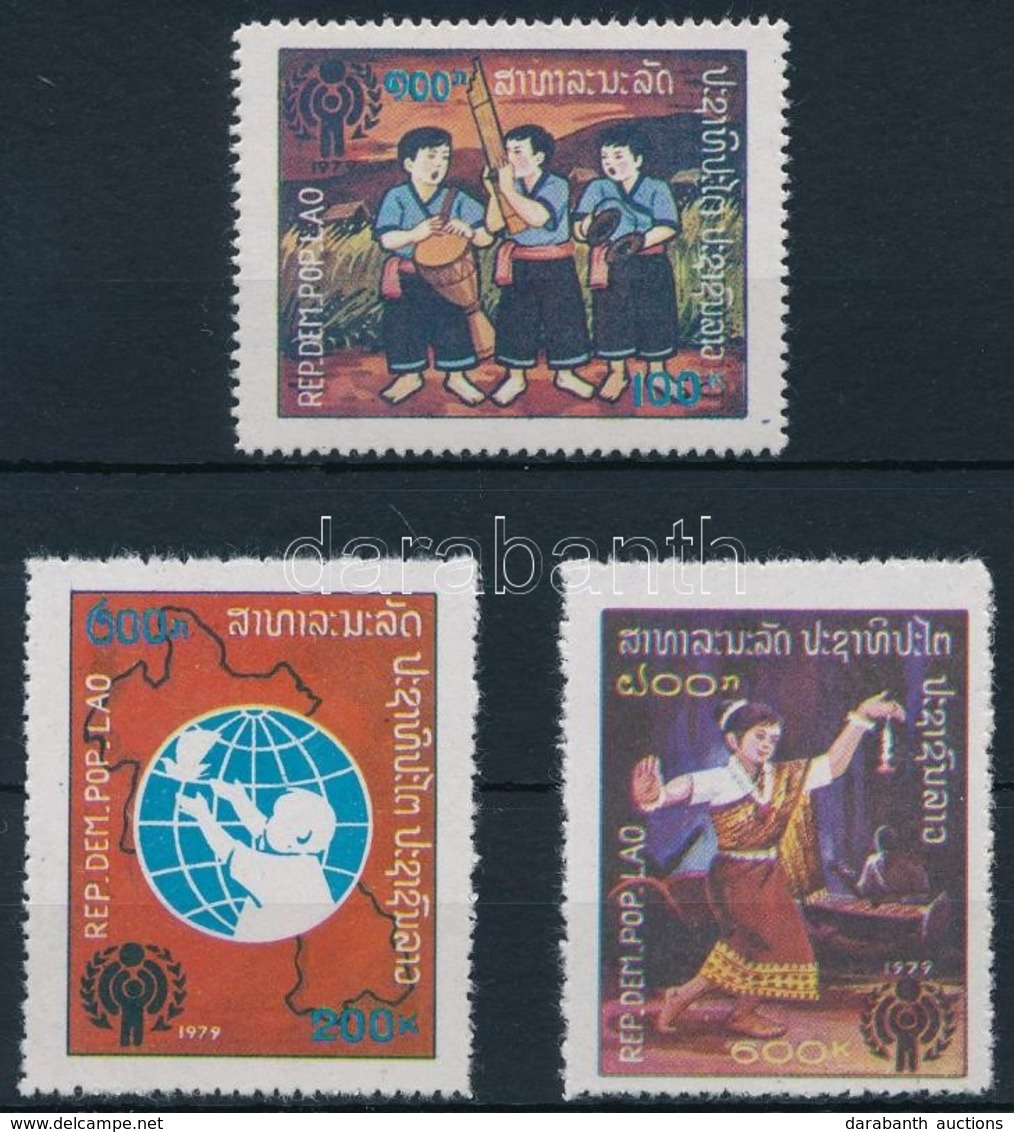 ** 1979 Nemzetközi Gyermekév (II) Sor Mi 486-488 A - Other & Unclassified