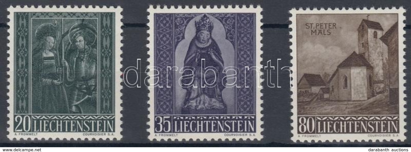 ** 1958 Karácsony Sor Mi 374-376 - Other & Unclassified