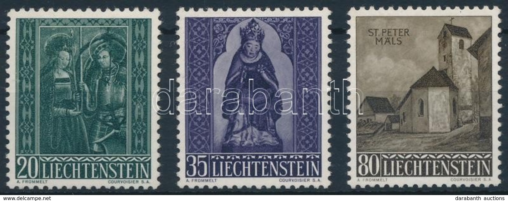 ** 1958 Karácsony Sor Mi 374-376 - Other & Unclassified