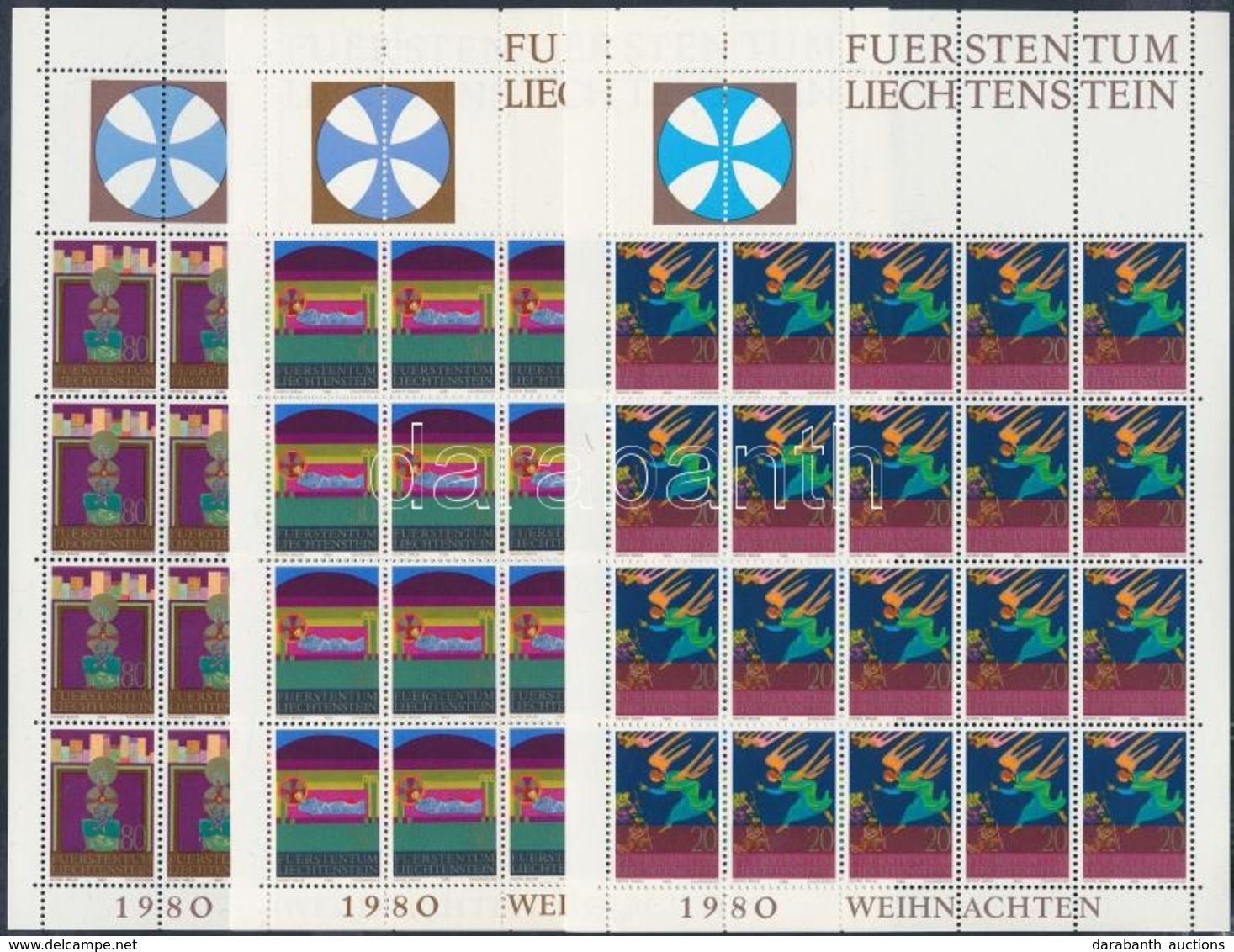 ** 1980 Karácsony Kisívsor Mi 761-763 - Other & Unclassified