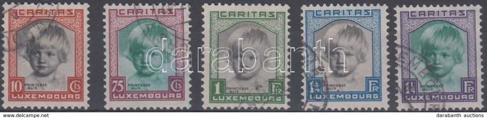 O 1931 Gyermeksegély Sor Mi 240-244 - Other & Unclassified