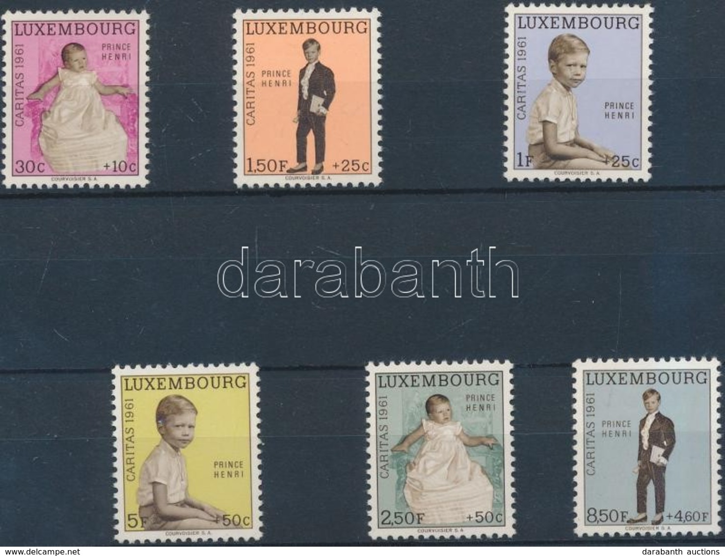 ** 1961 Caritas Sor Mi 649-654 - Other & Unclassified