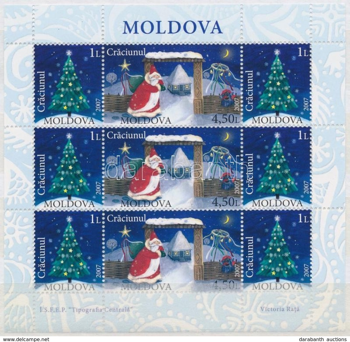 ** 2007 Karácsony Kisív Mi 602-603 - Other & Unclassified