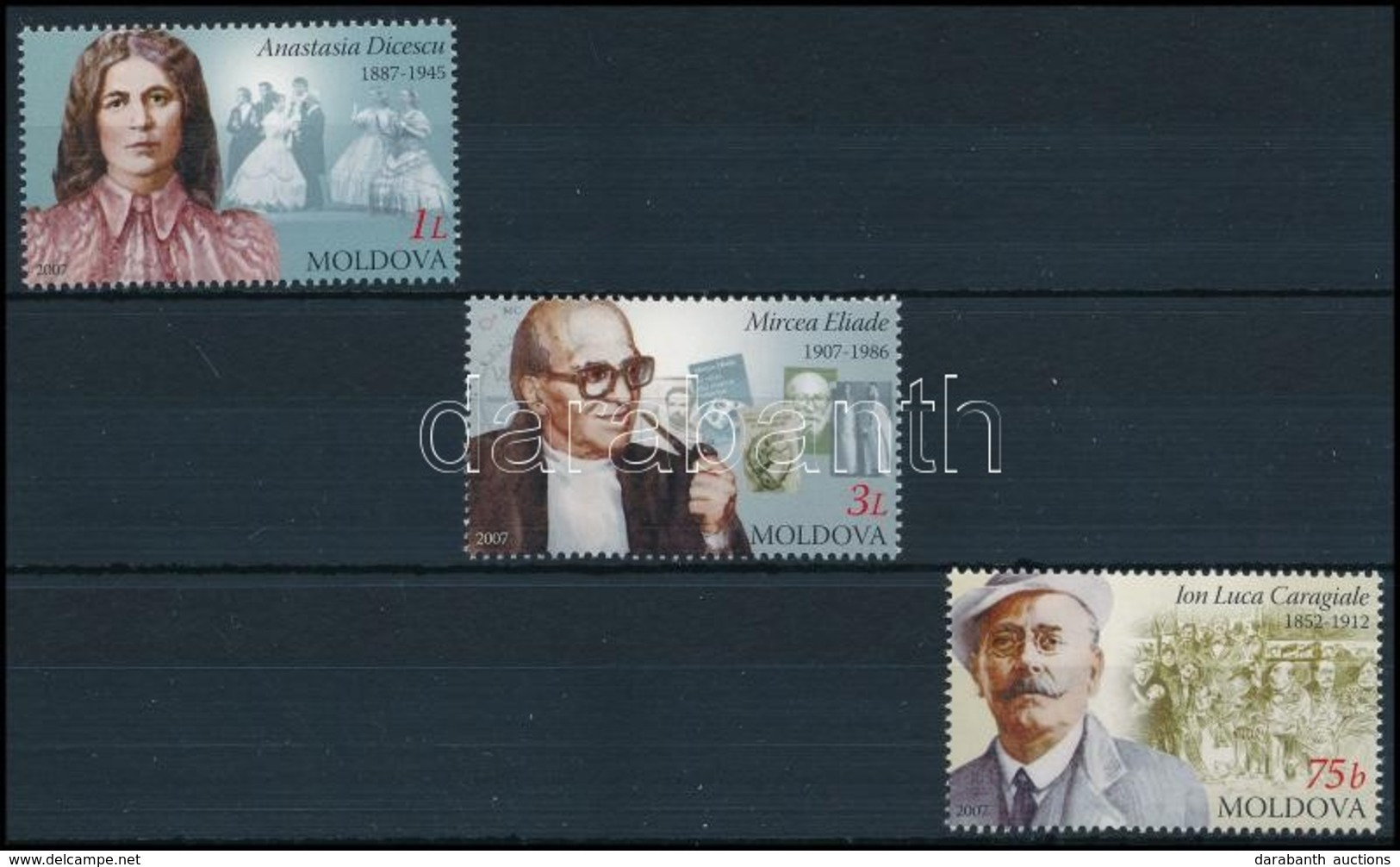 ** 2008 Híres Ember Sor,
Celebrity Set
Mi 597-599 - Other & Unclassified