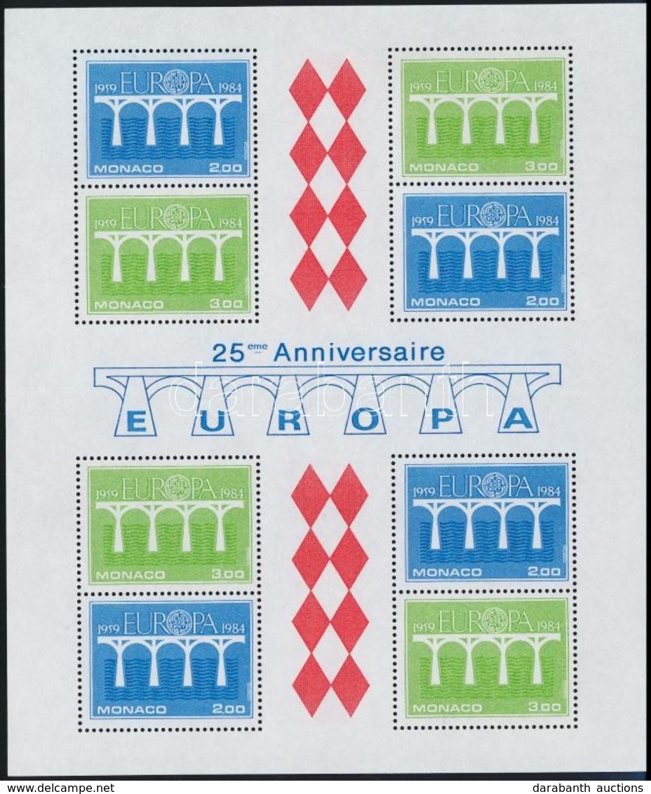 ** 1984 Europa CEPT: Konferancia Blokk,
Europa CEPT: Conference Block
Mi 26 - Other & Unclassified