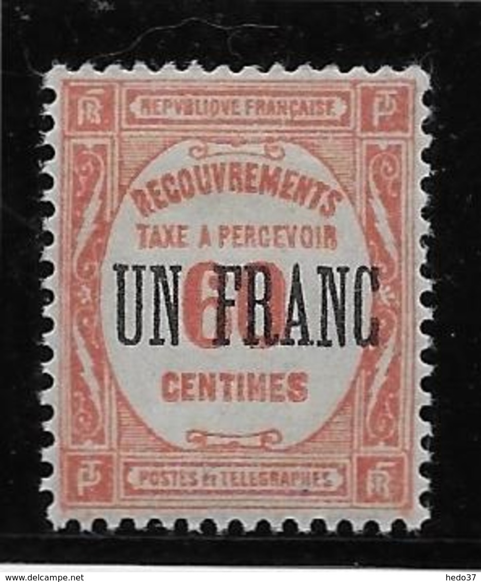 France Taxe N°63 - Neuf * Avec Charnière - TB - 1859-1959 Nuovi