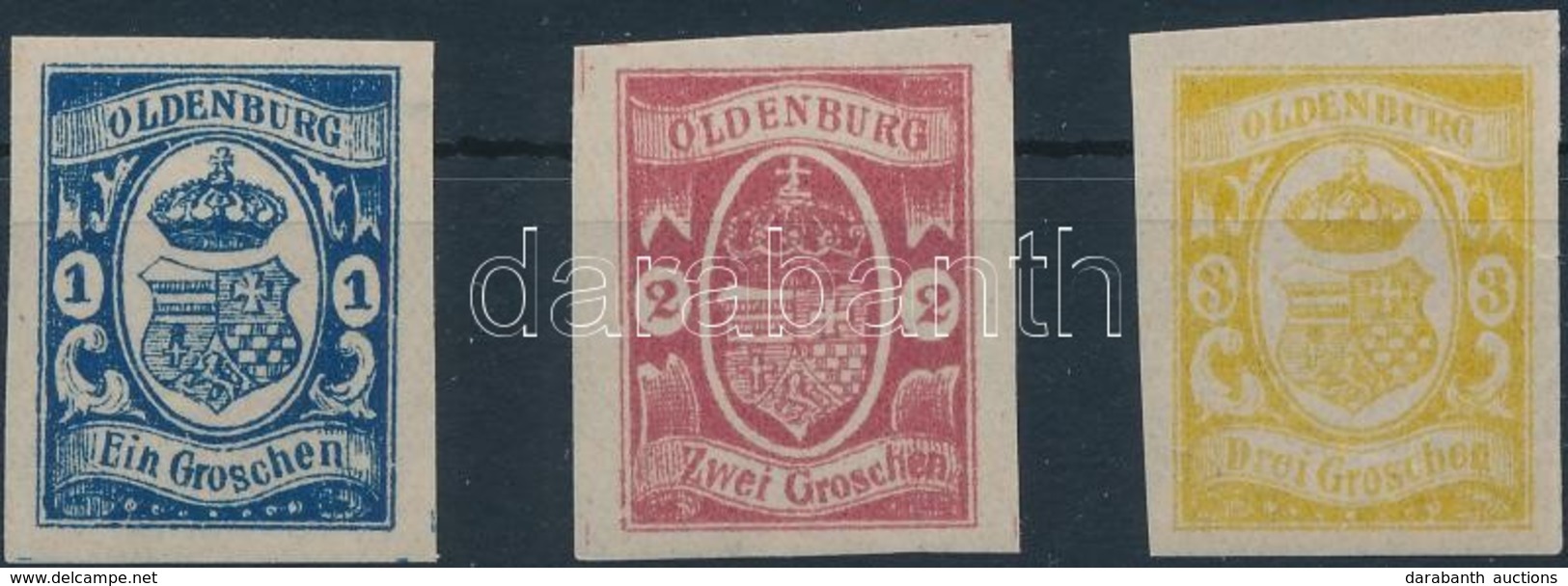 ** 1859 Mi 6, 7, 8 - Sonstige & Ohne Zuordnung