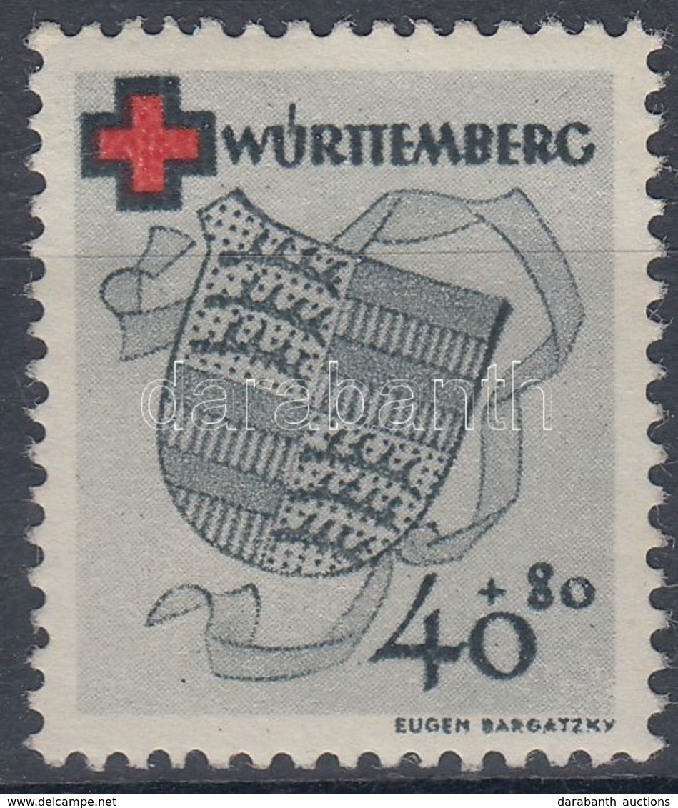 ** Württemberg 1949 Vöröskereszt Mi 43A - Other & Unclassified