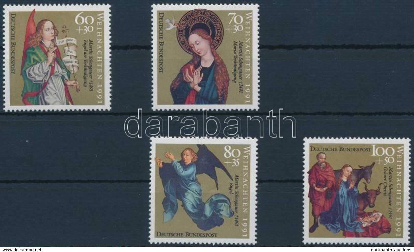 ** 1991 Karácsony Sor Mi 1578-1581 - Other & Unclassified