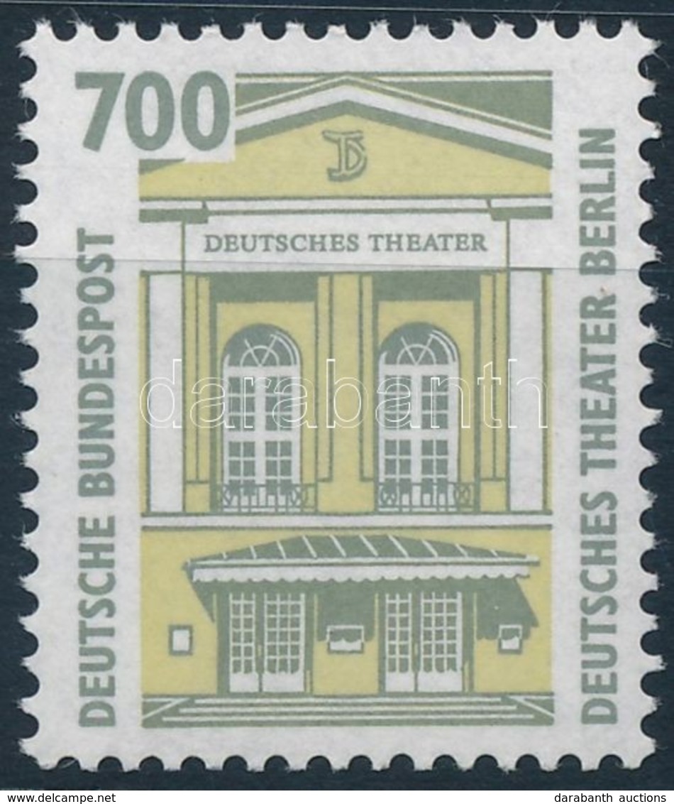 ** 1993 Látnivalók, épület Bélyeg,
Building Stamp
Mi 1691 - Other & Unclassified