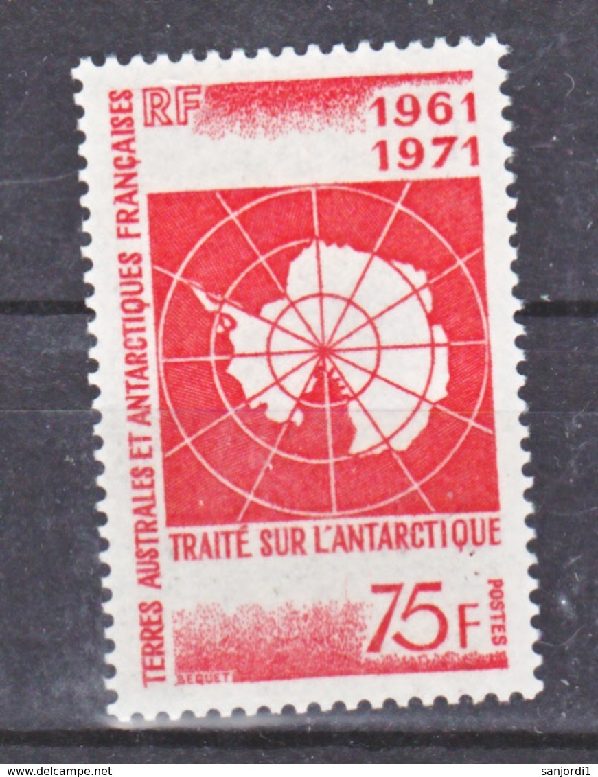 TAAF    39  Traité De L'antactique  Neuf ** MNH Sin Charmela Cote 44 - Neufs