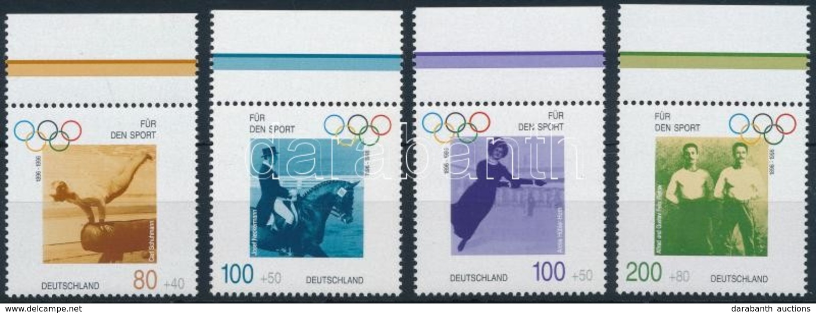 ** 1996 Olimpia ívszéli Sor,
Olympics Margin Set
Mi 1861-1864 - Sonstige & Ohne Zuordnung