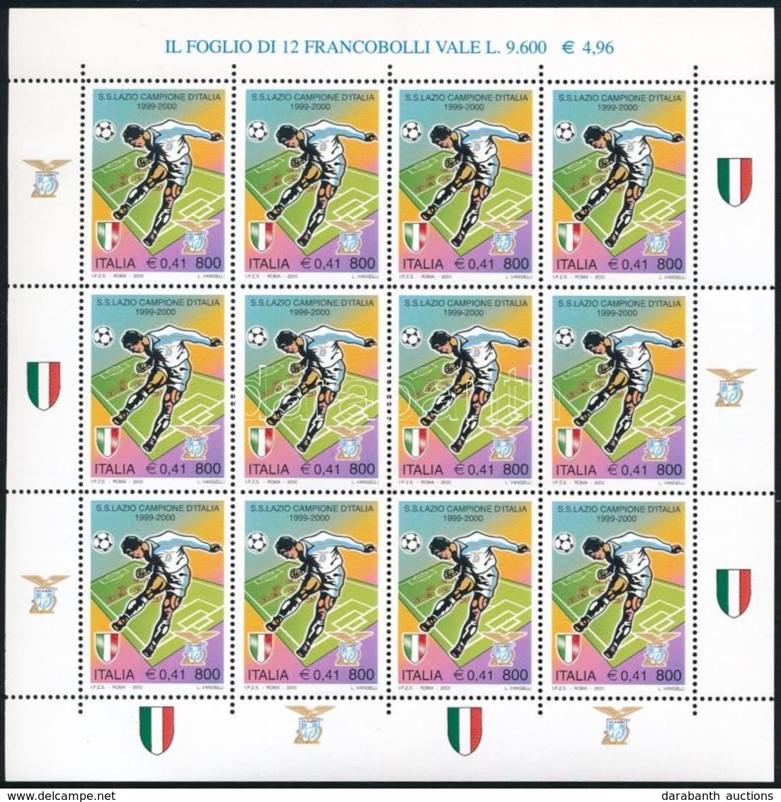 ** 2000 Sport Kisív,
Sport Mini Sheet
Mi 2703 - Sonstige & Ohne Zuordnung