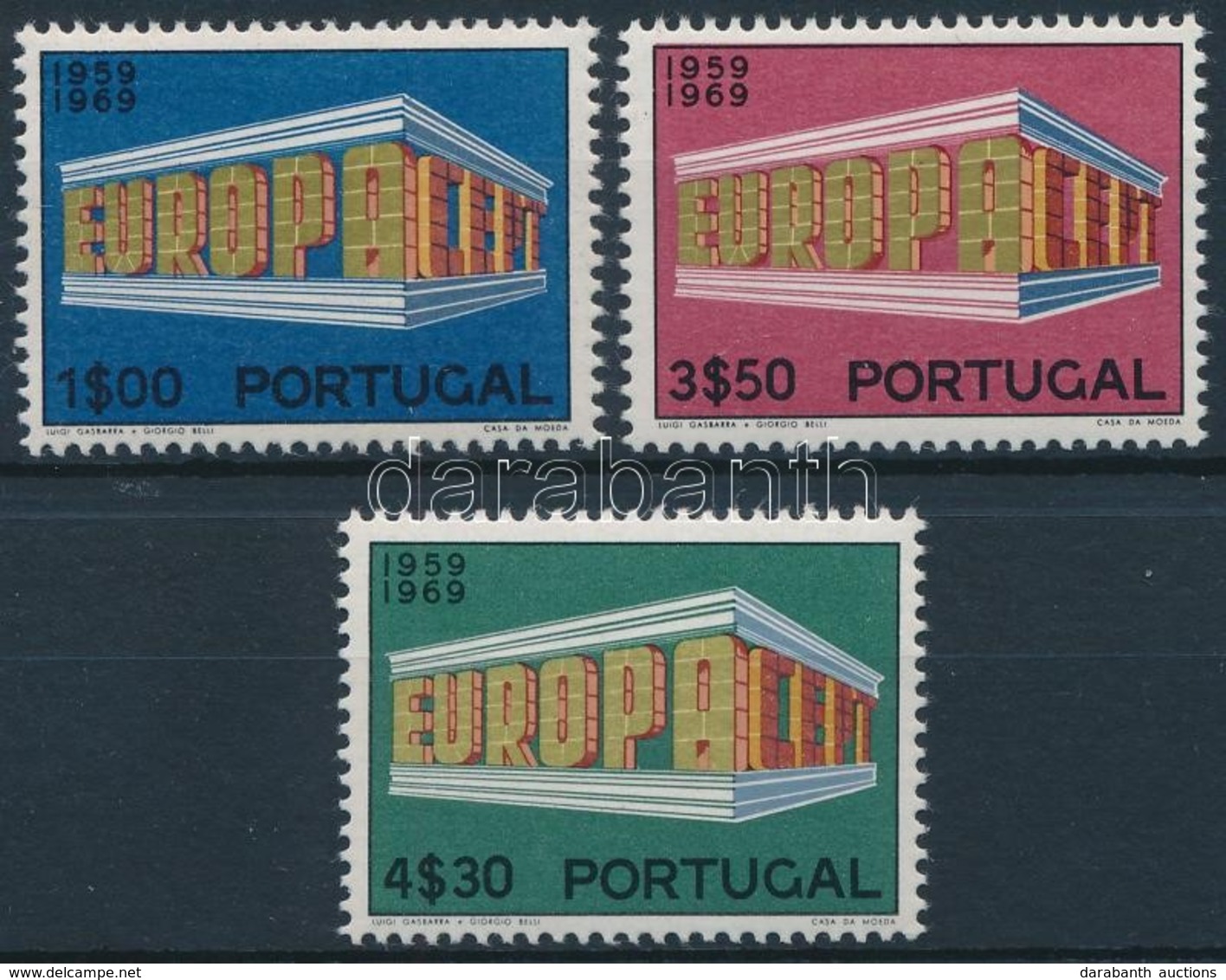 ** 1969 Europa CEPT Sor,
Europa CEPT Set
Mi 1070-1072 - Other & Unclassified