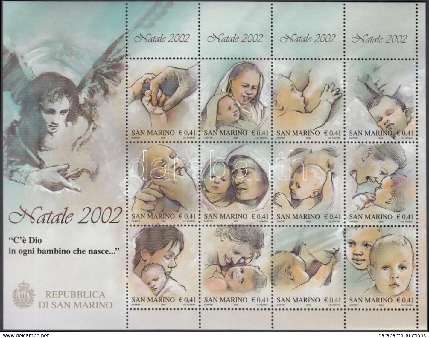 ** 2002 Karácsony Kisív Mi 2050-2061 - Sonstige & Ohne Zuordnung