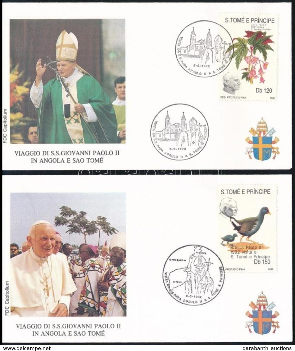 1992 Pápai Látogatás 3 Db Levél
Papal Visit
Mi 1324 I-II +1326 IV - Sonstige & Ohne Zuordnung