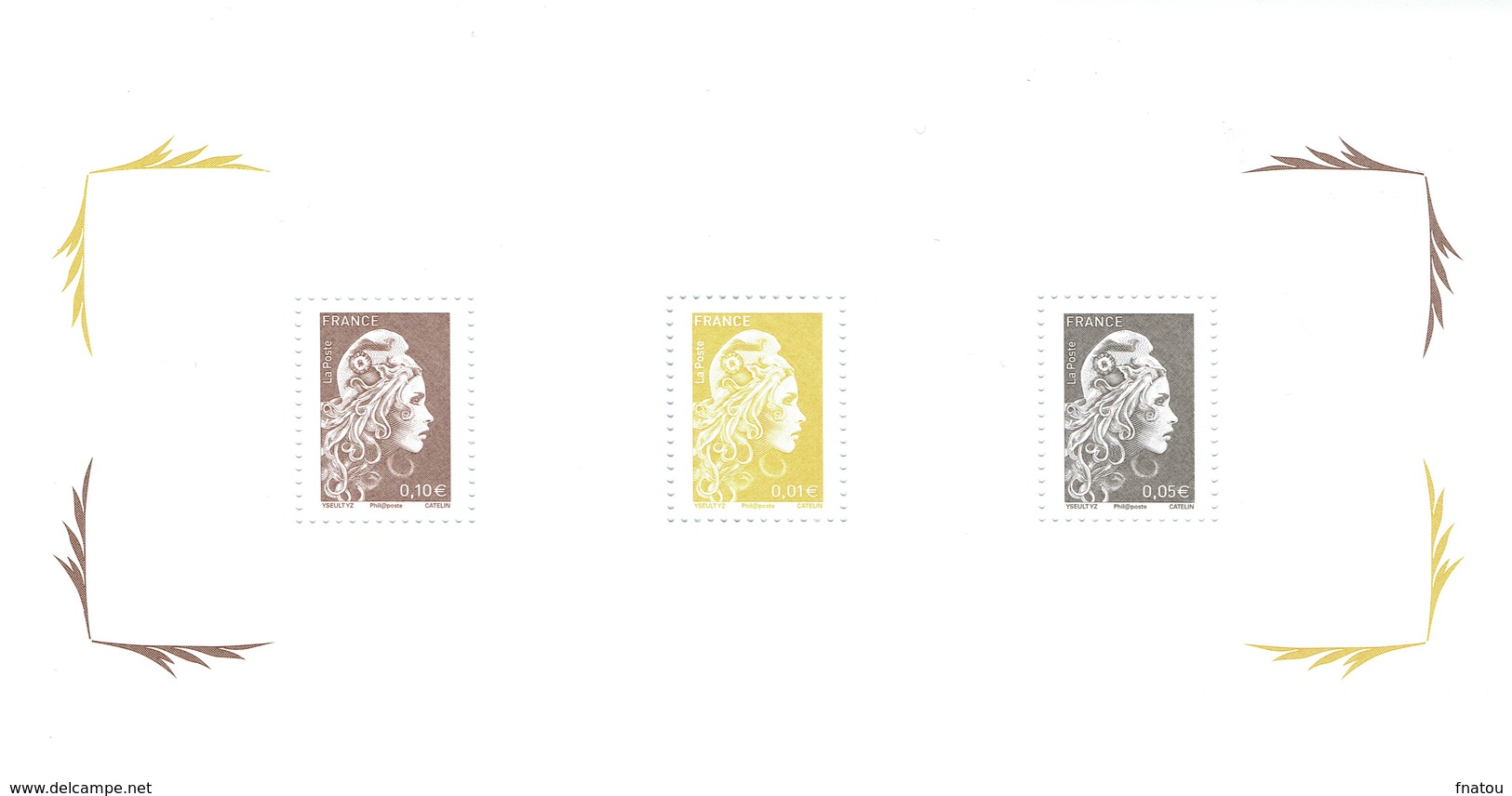 France, Marianne, "l'engagée", Souvenir Blocks, 2018, MNH VF 4 Souvenir Sheets In Blister - 2018-2023 Marianne L'Engagée