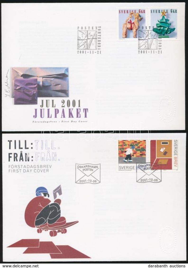 2001 2 Klf FDC - Sonstige & Ohne Zuordnung