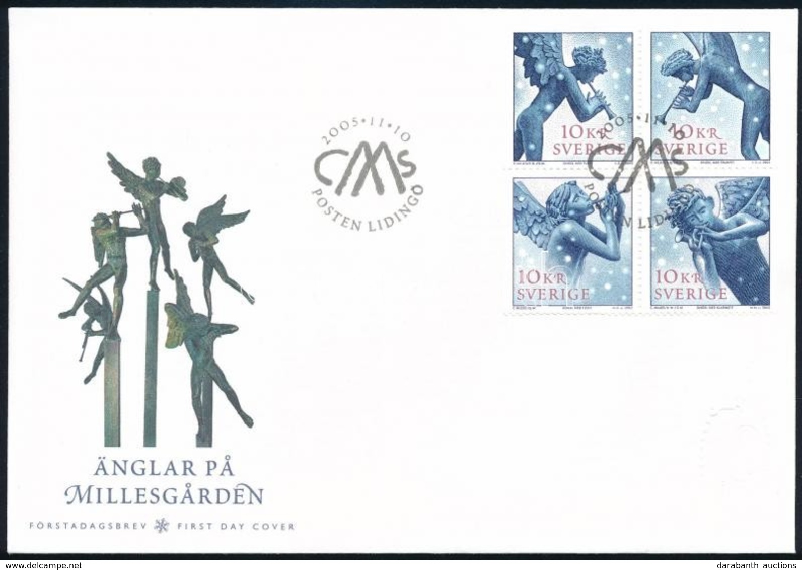 2005 Karácsony Sor Mi 2506-2509 FDC-n - Sonstige & Ohne Zuordnung